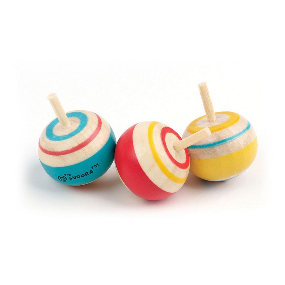 Dsp Mini houten tol. Classic. 6+ (120 st