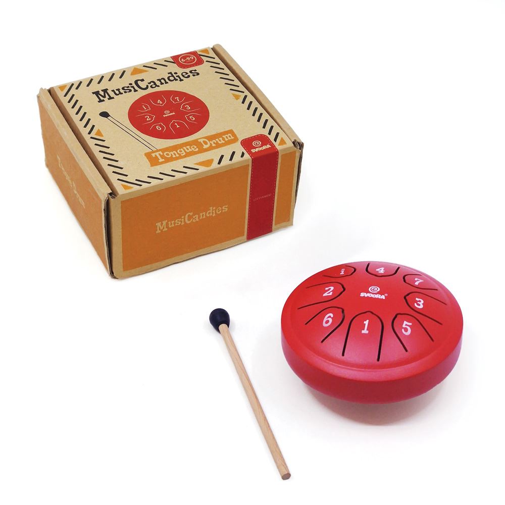 Svoora muziek Tongue drum. 8 tonen. 6+