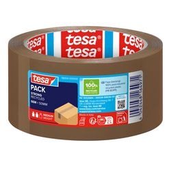Verpakkingstape Tesa Eco Strong 50mmx66m bruin