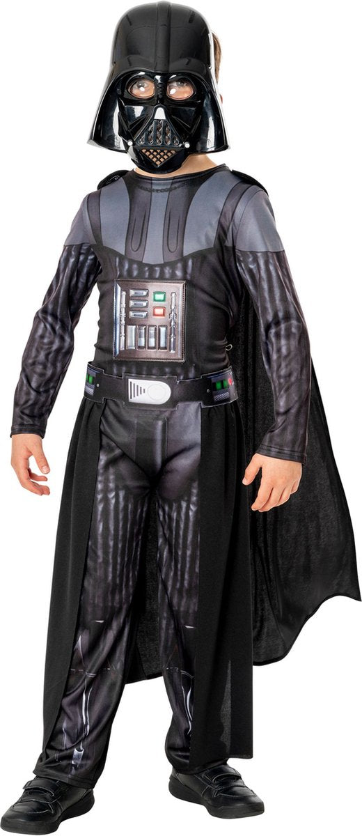 RUBIES UK Verkleedpak star wars darth vader deluxe voor kind maat 98-104
