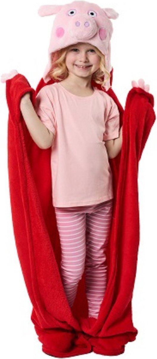 Peppa Pig Fleecedeken 3d