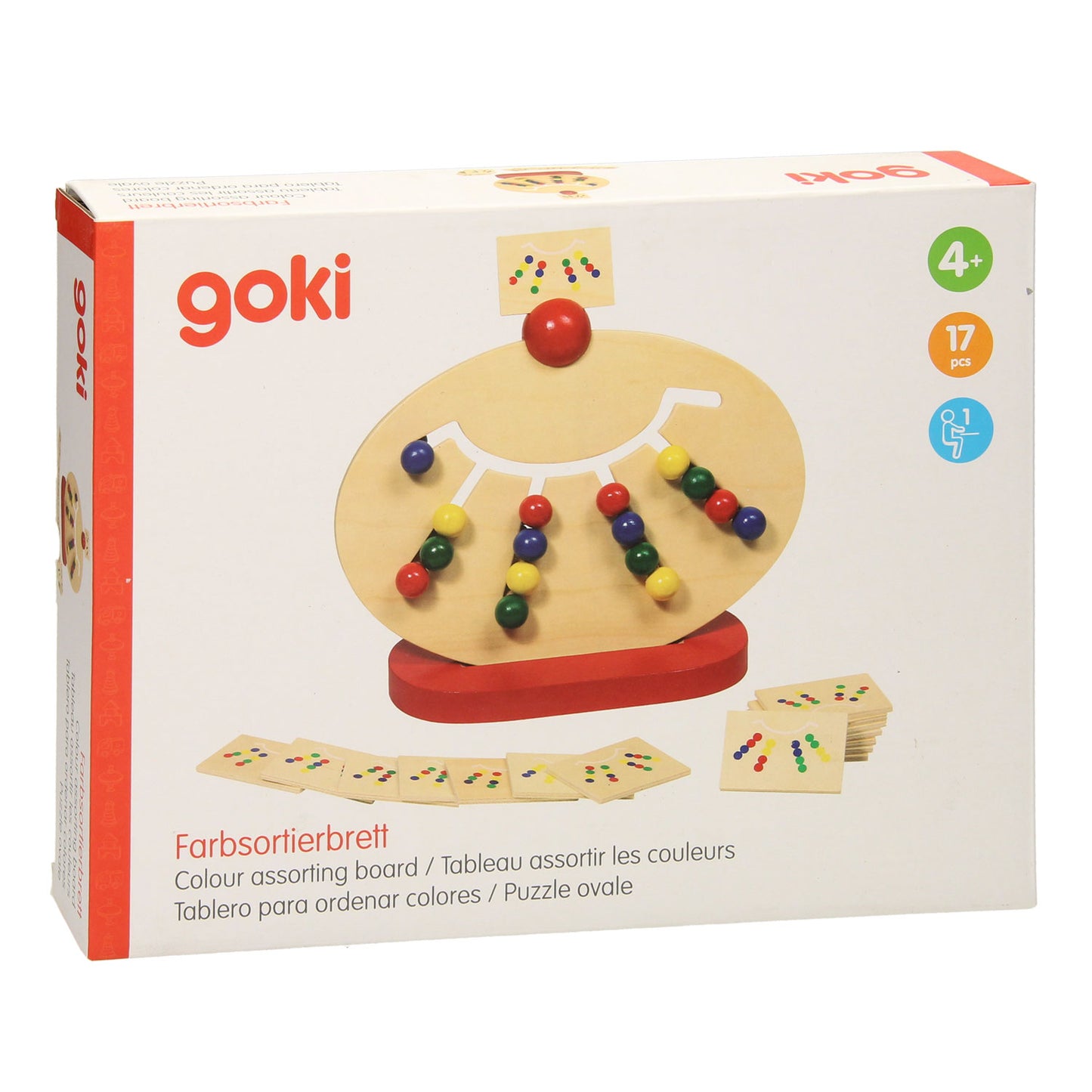 Goki kleuren sorteerspel