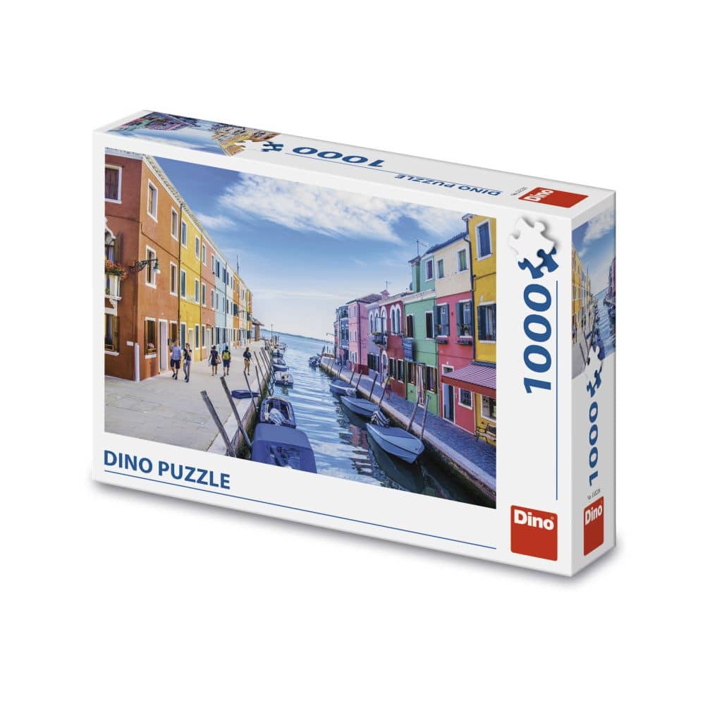 DinoToys Dino puzzel kanaal in venetië - 1000 stukjes (kopie)