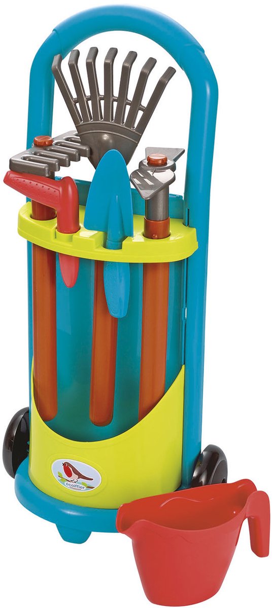 Ecoffier Ecoiffier tuinierskar speelgoed tuinieren voor kinderen multicolor.