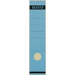 Gekleurde etiketten Leitz 1640 61 x 285cm blauw zelklvend lang