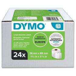 DYMO Eurolabel s0722390 99012 13187 89x36mm
