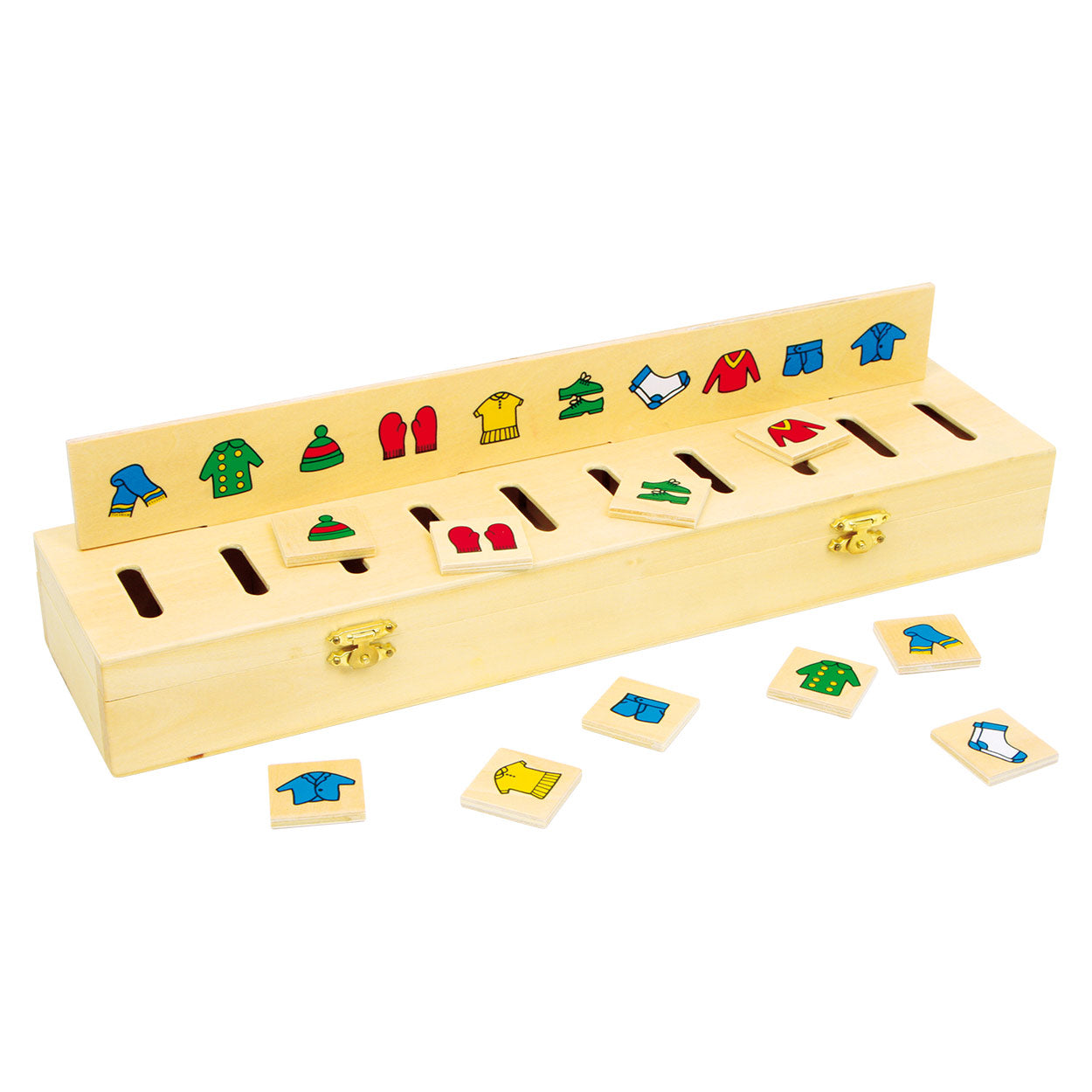 Small Foot - afbeeldingen sorteerbox, 55 dlg.