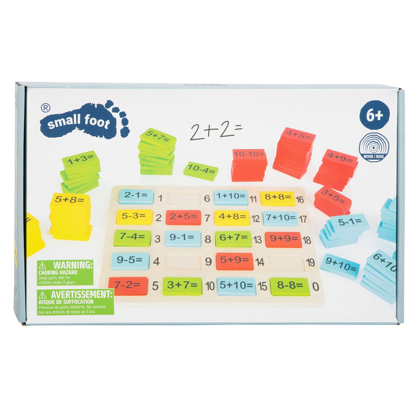 Small Foot - houten spel rekensommen maken