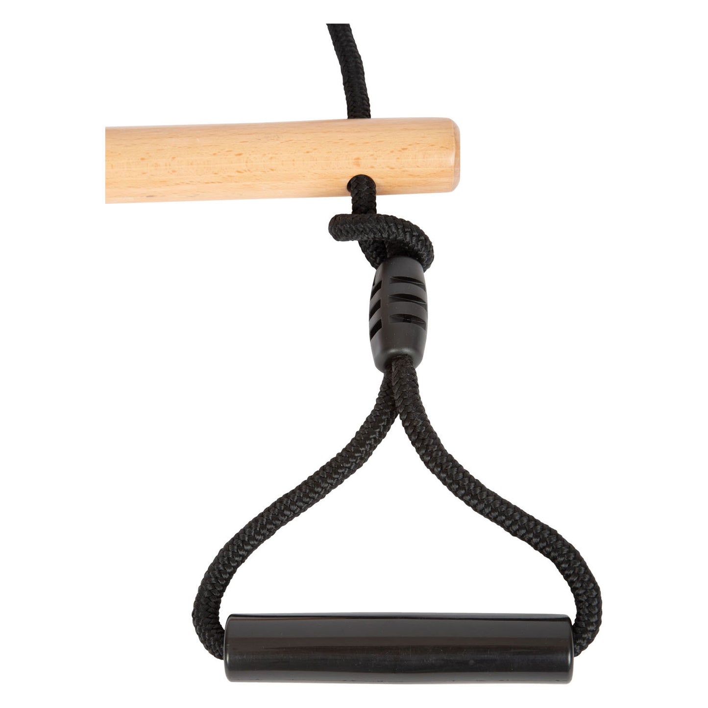 Small Foot - houten trapezeschommel met gymnastiekringen black line