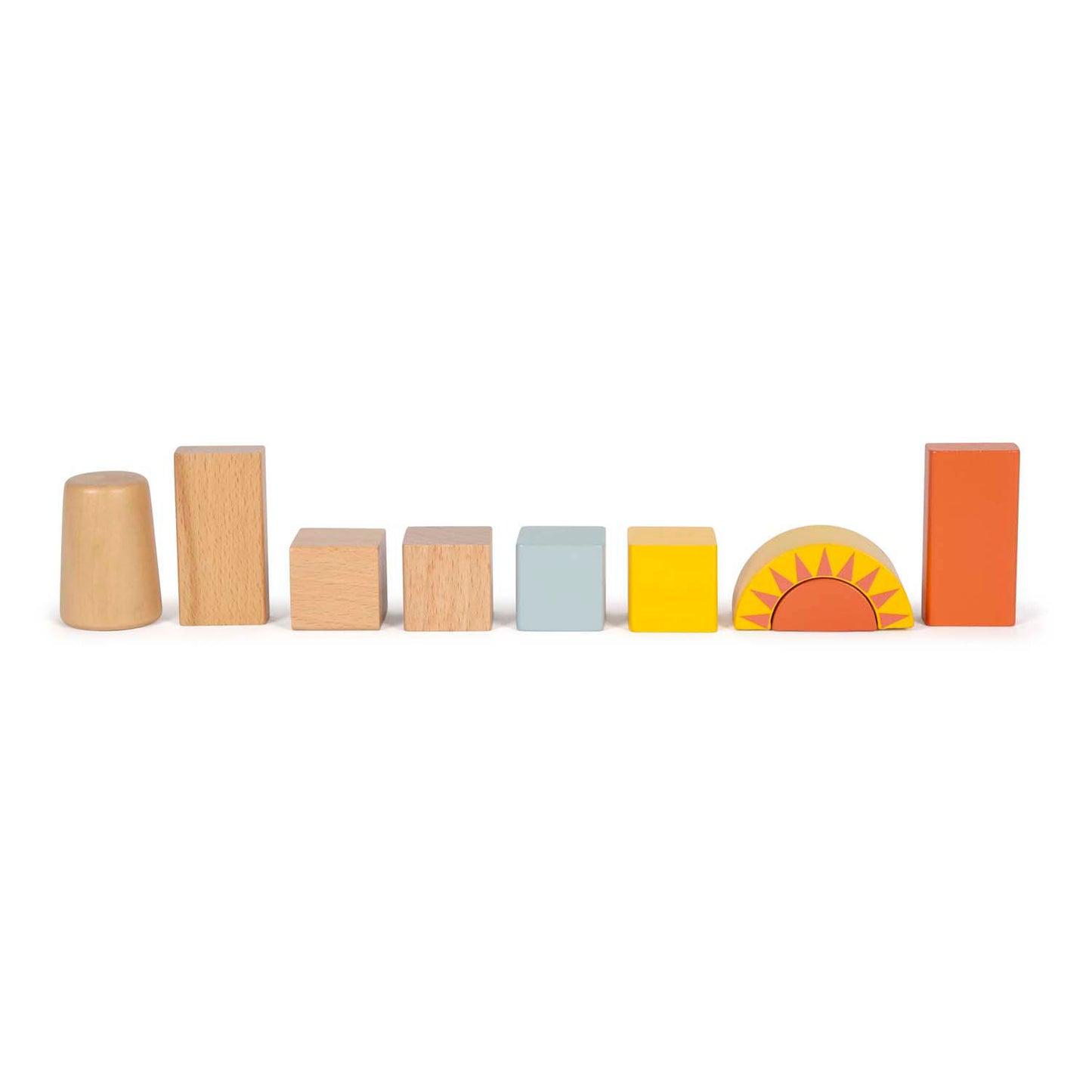 Small Foot - houten bouwblokken dino, 50dlg.