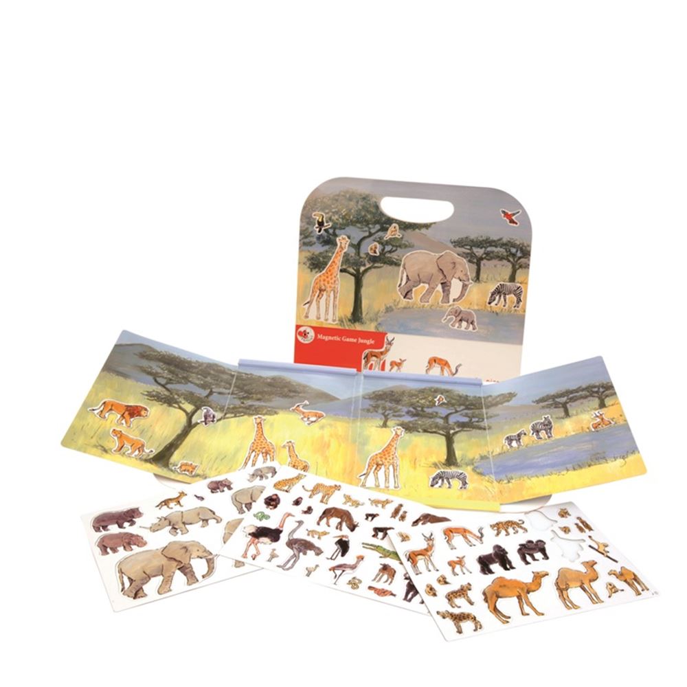 Egmont Magneetspel jungle. 25x24x cm. 3+