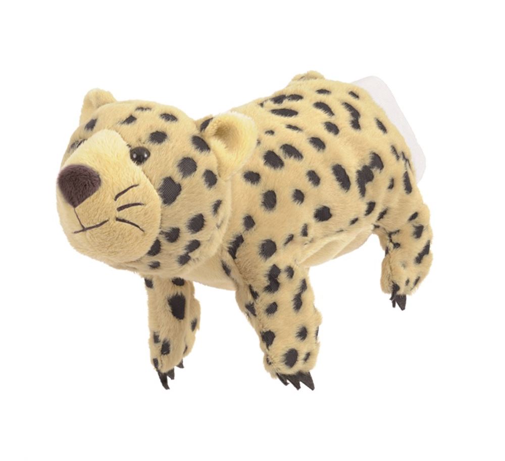 Egmont Handpop dier Luipaard. 24 cm. 0+