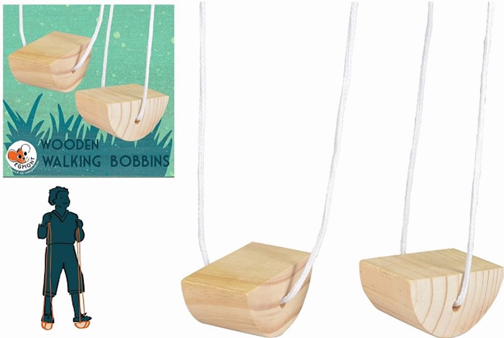 Egmont Houten loopklossen 14 x 14 x 8 cm