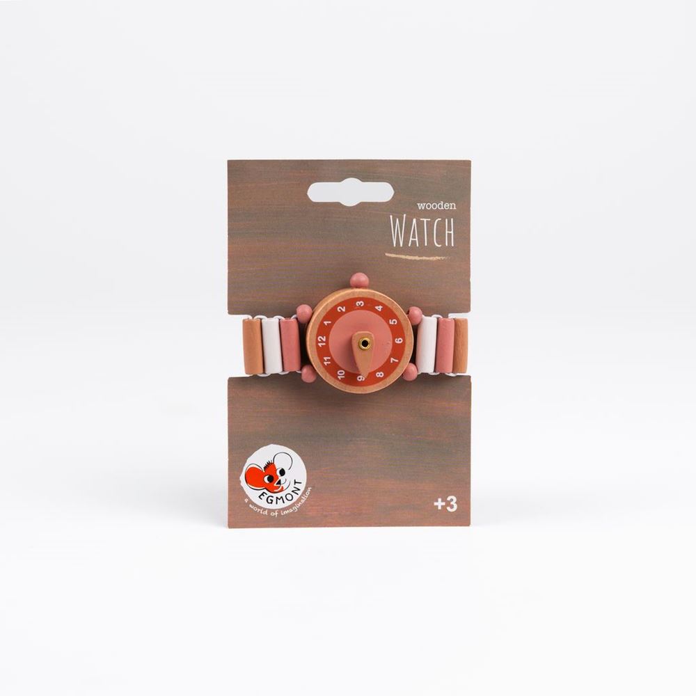 Egmont Horloge hout Emma. FSC hout. 3,5
