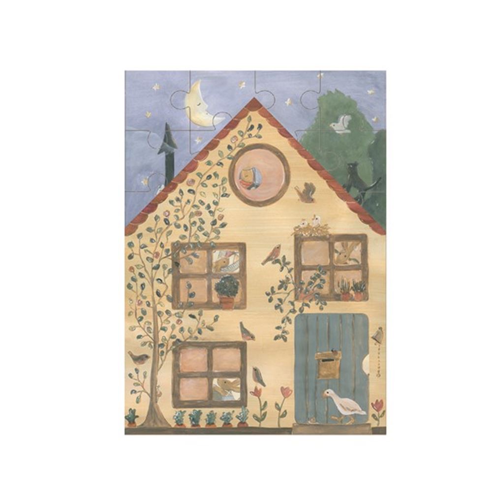 Egmont Puzzel Huis Van Konijn. FSC karto