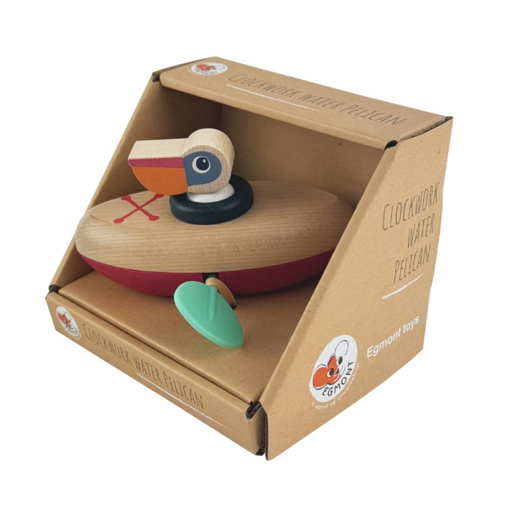 Egmont Clockwater Pelicaan. 13x11x7 cm.