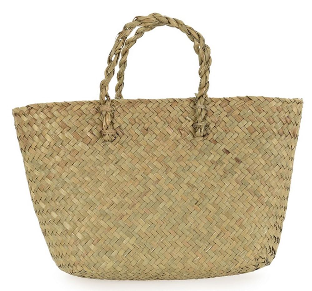Egmont Mandje van stro. 20x10x16 cm.