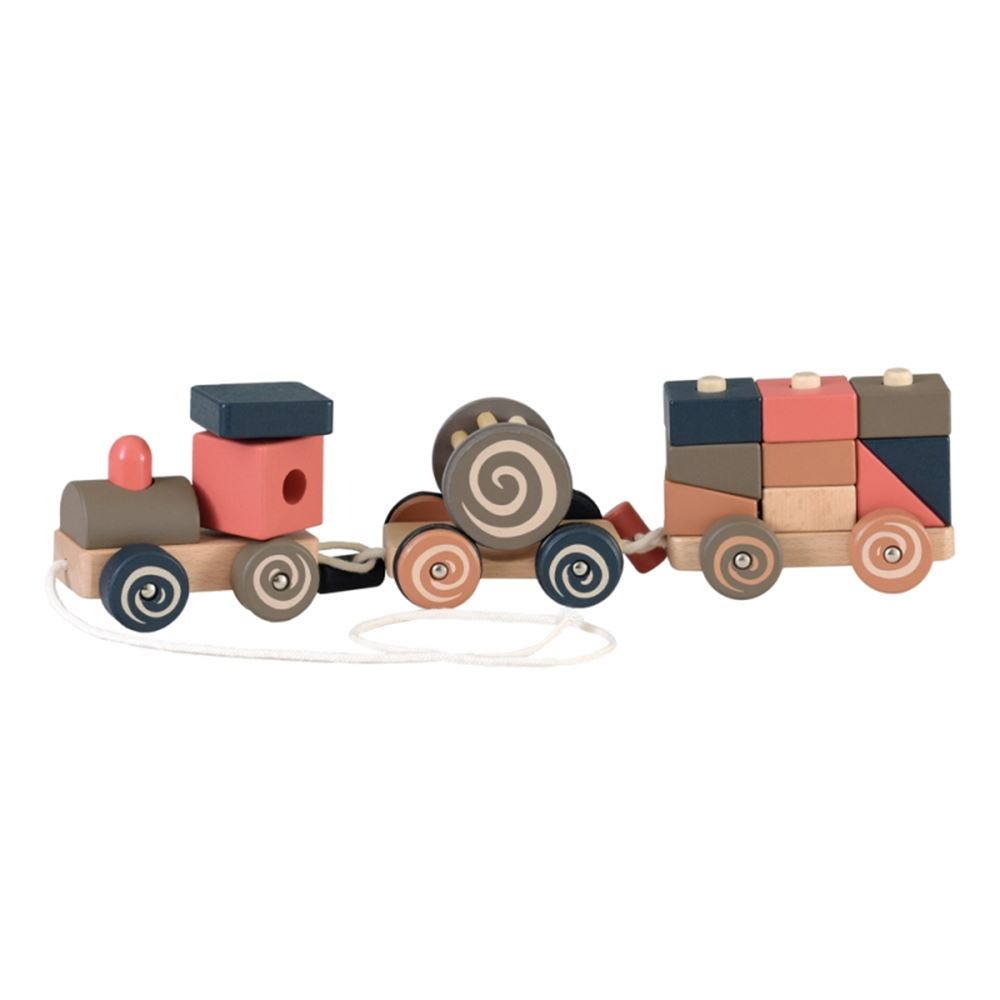 Egmont Trekfiguur Houten Trein. 39x8x10