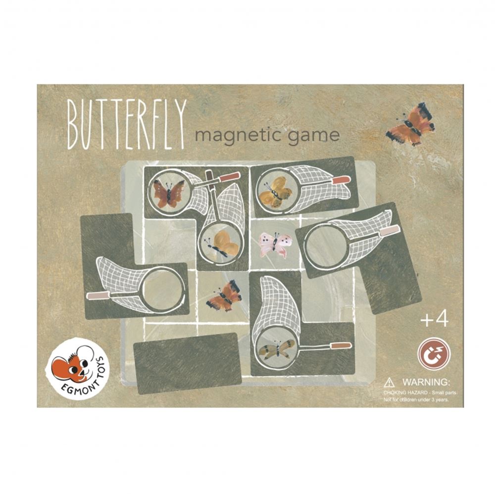 Egmont Magnetische spel Vlinders. 23x18