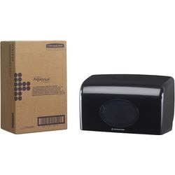 Toiletpapierdispenser Aquarius 7191 zwart