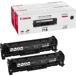 Tonercartridge Canon 718BK2 zwart