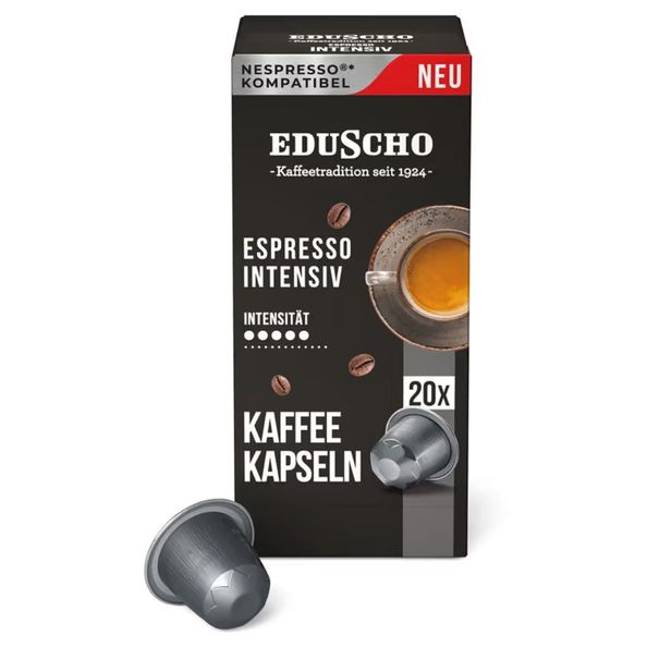 Eduscho Edu espresso intensiv (5x 20 stuks)