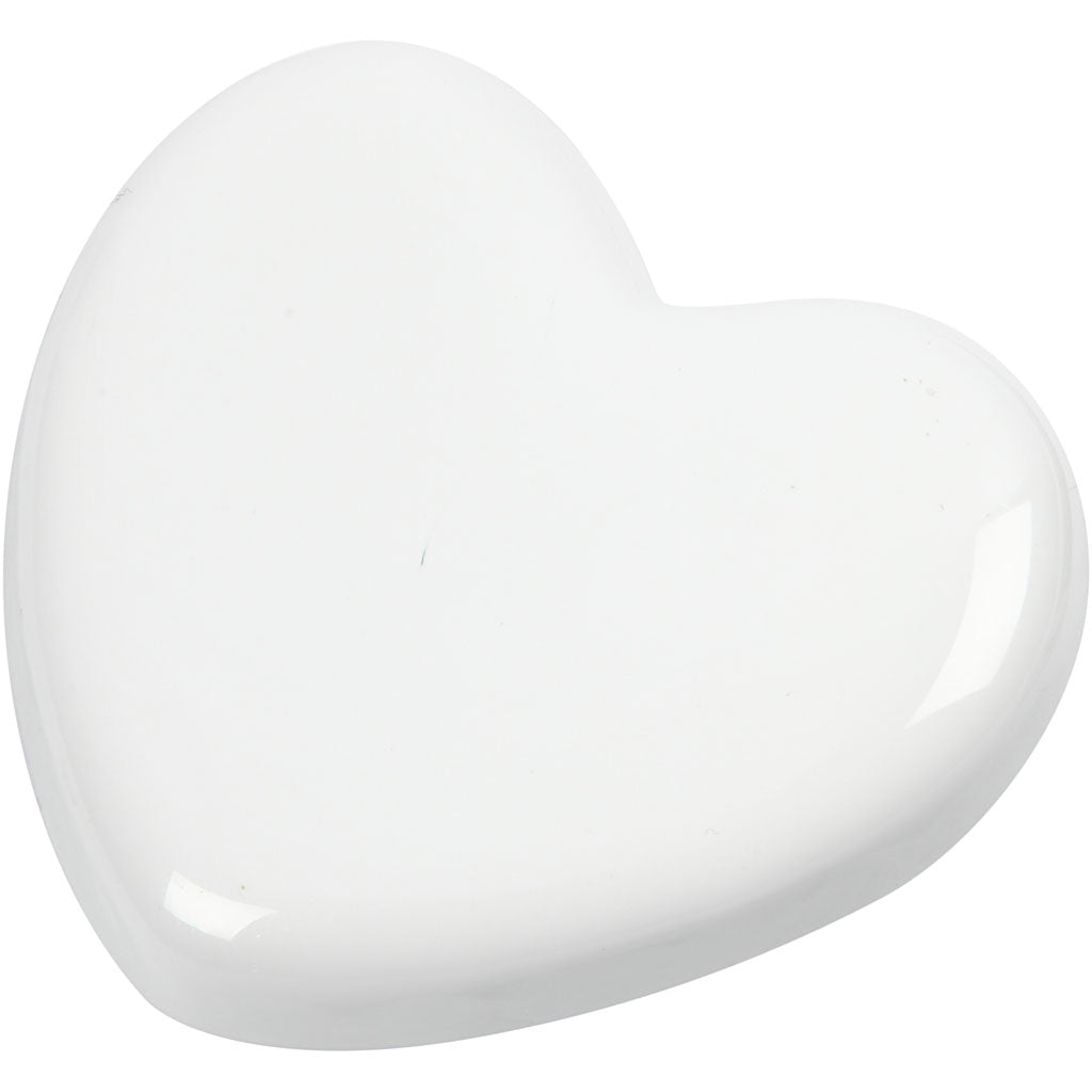 Creativ Company Https: www.cchobby.nl hart-afm-6-5x6-5-cm-dikte-10-mm-wit-1-stuk