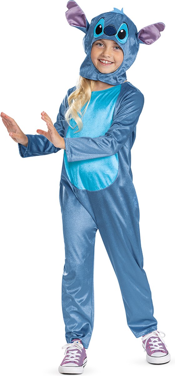 Disguise Disney - lilo stitch, kostuum stitch classic, maat xs (3t-4t jaar), kind