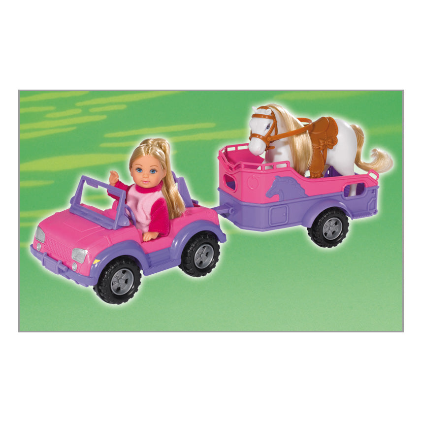 Simba Evi love horse trailer