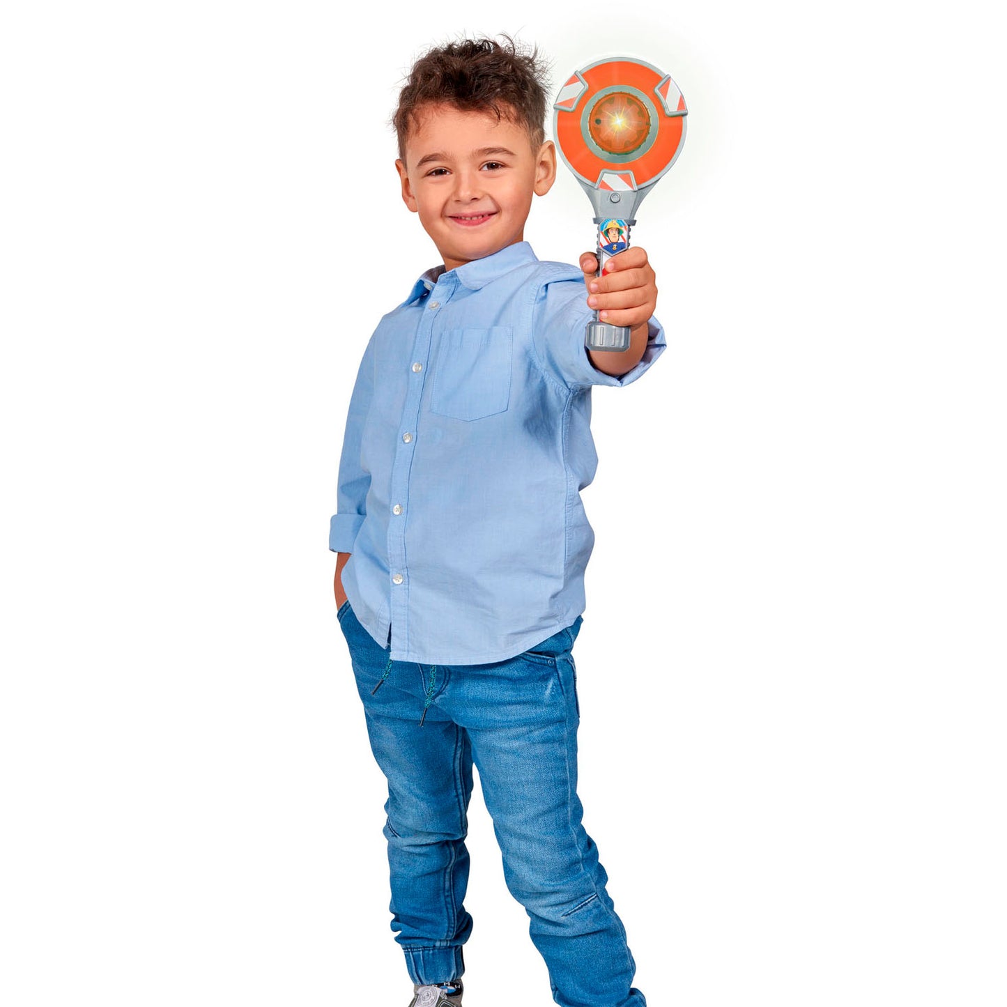 Simba Brandweerman sam spiegelei verkeersbord