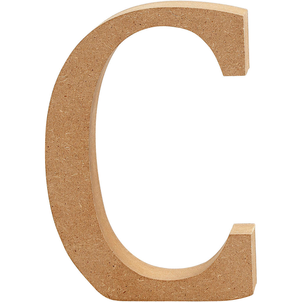 Creativ Company Https: www.cchobby.nl letter-c-8-cm-1-5-cm-1-stuk