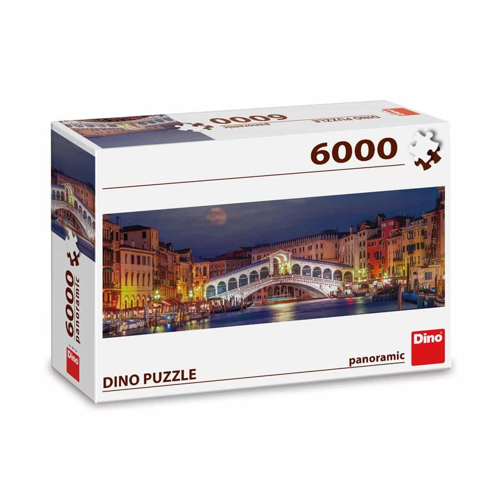 DinoToys Dino leg puzzel van de rialto bridge venetie italie - 6000 stukjes