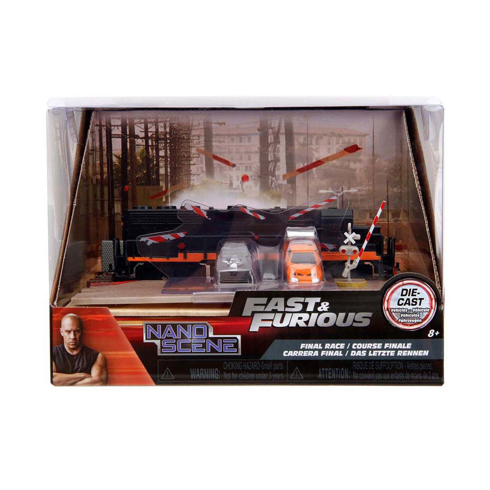 Jada Toys Jada fast furious nano train scene diorama