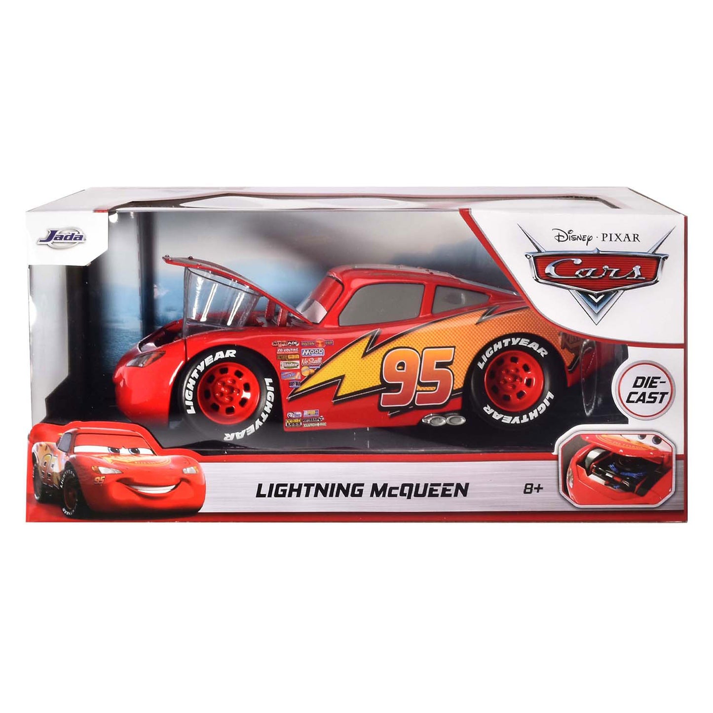 JADA lightning mcqueen, 1:24