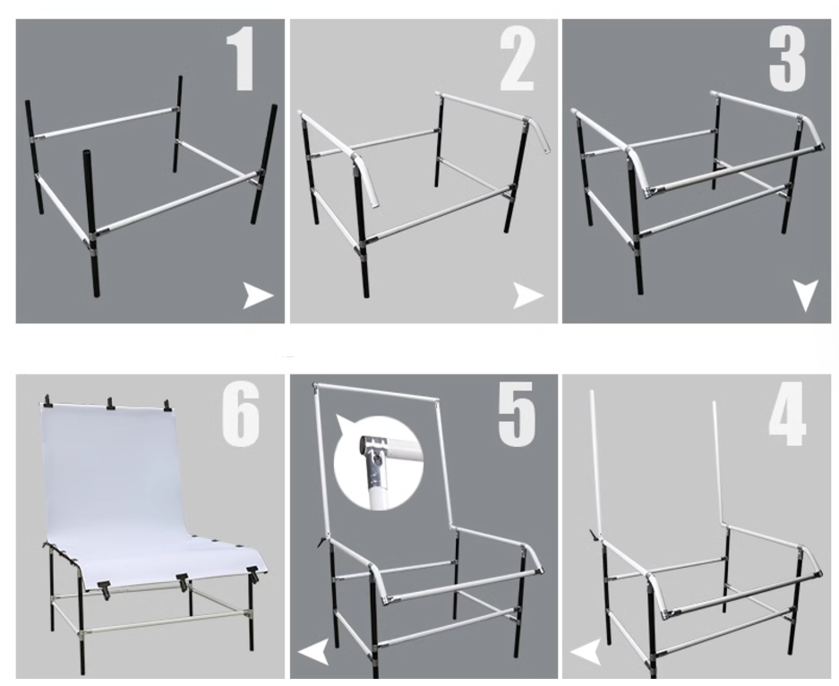 StudioKing opnametafel fst-13240 130x240 cm