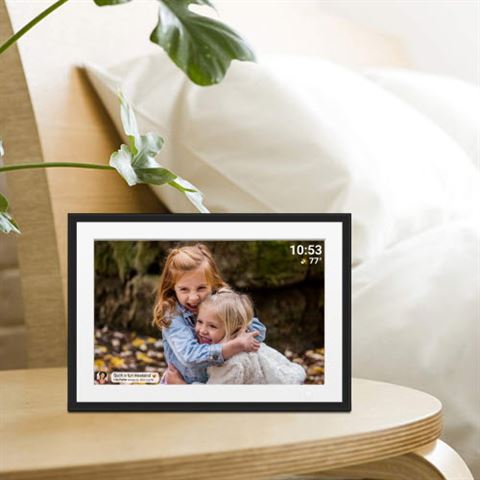 Benel Frameo digitale fotolijst hf-109t zwart 10.1 inch met frameglow