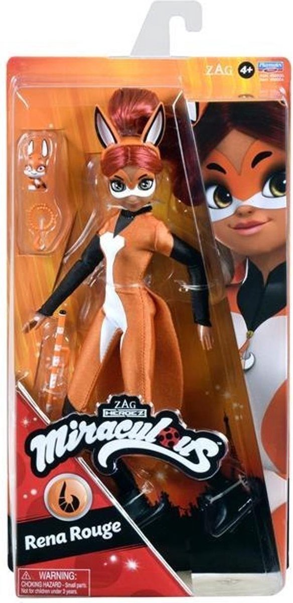 NAVO Lieveheersbeestje en kat noir-serie red fox doll toys