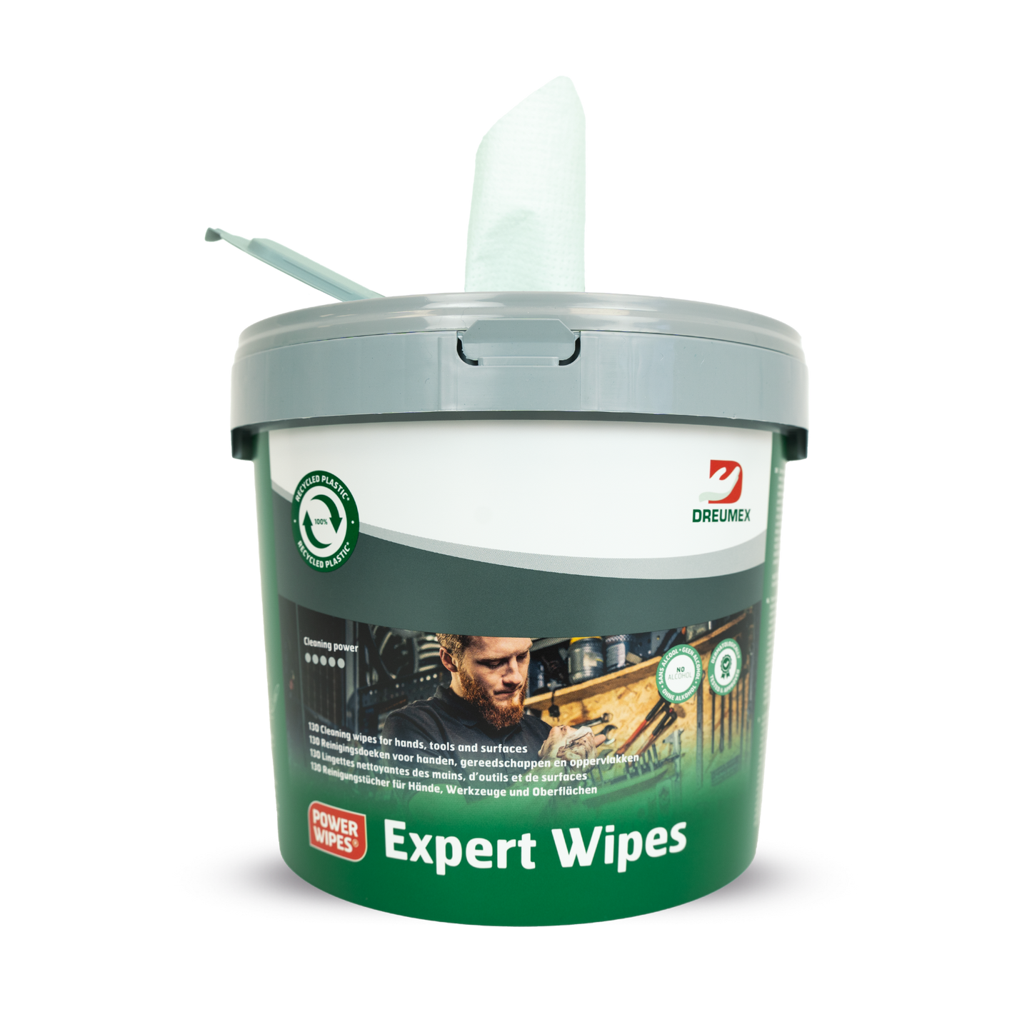 Dreumex Reinigingsdoeken Expert wipes (emmer a 130 st)