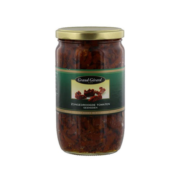 Grand Gerard zongedroogde tomaten gesneden (720ml)