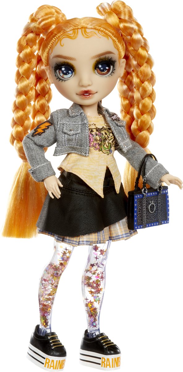 Rainbow High sparkle shine - modepop - clementine (oranje)
