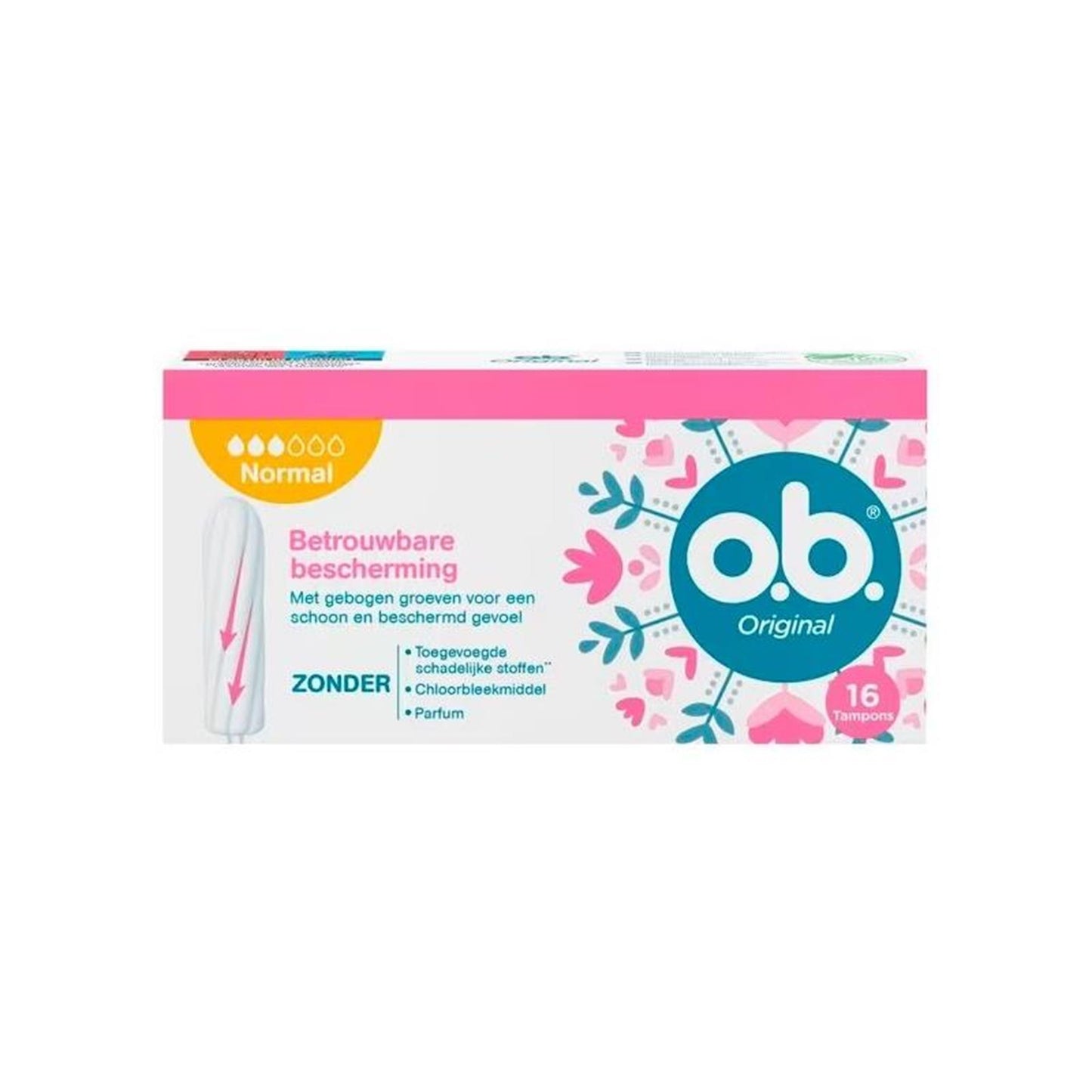 O.B tampons 16st normaal