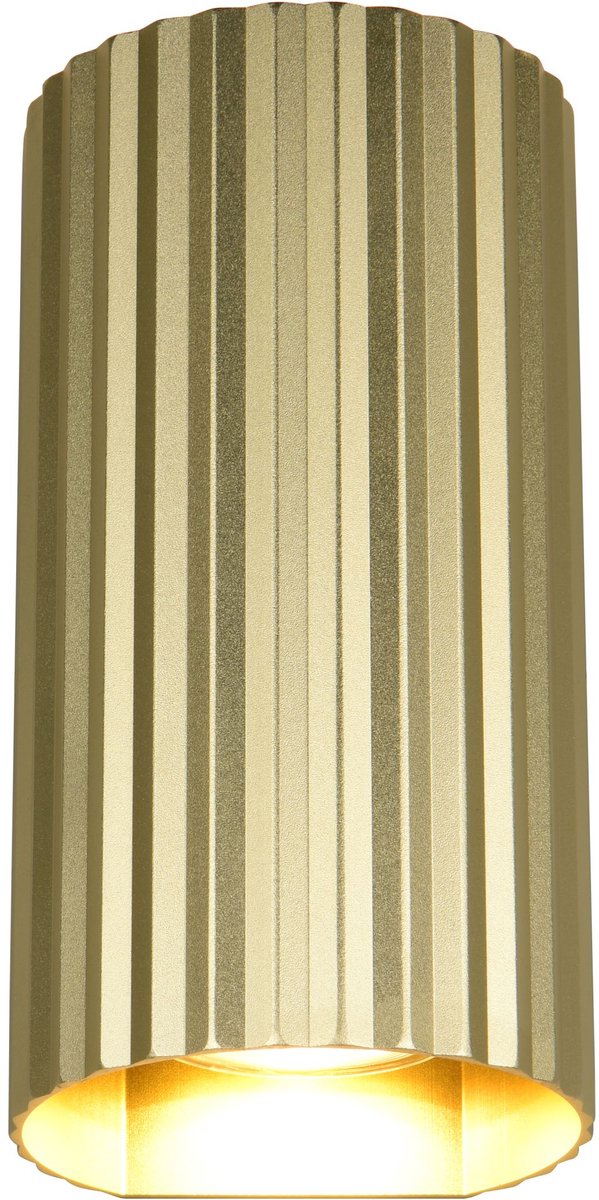 TRIO soka - wandlamp - goud - excl. 2x gu10 5 w - verlichting omhoog en omlaag - wandmontage