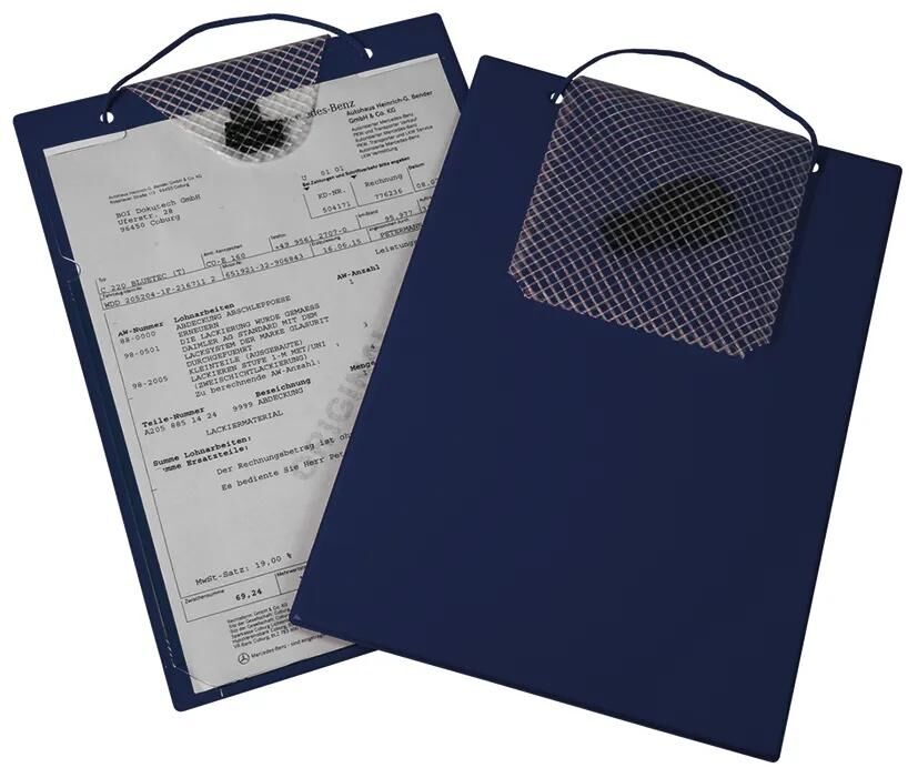 EICHNER auftragstasche turbo order folder blue din a4 turbo