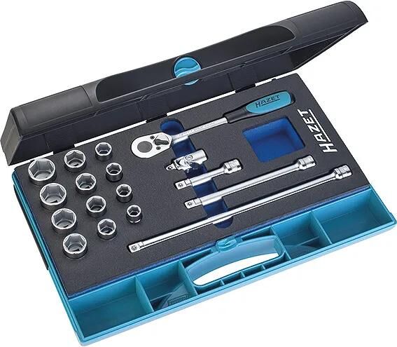 HAZET steckschlüsselsatz 880 17 socket wrench set 3 8