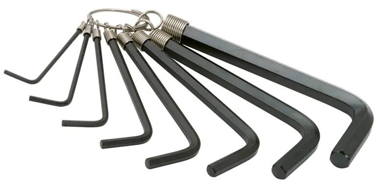 KS TOOLS winkelstiftschlüsselsatz hexagon socket set 8 tlg ks