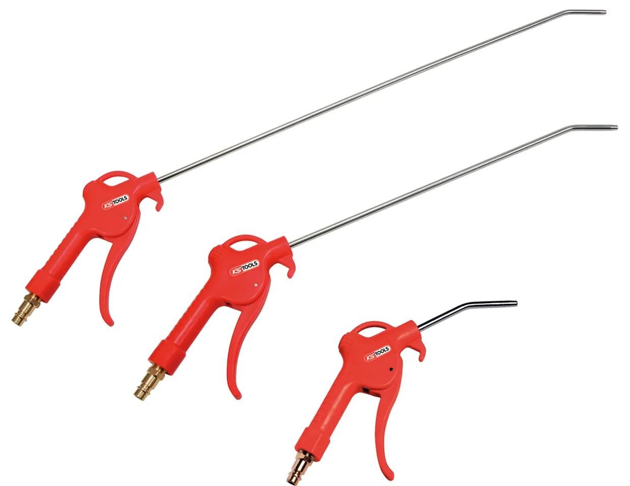 KS TOOLS ausblaspistolensatz air blow gun set 3-tlg. ks-tools