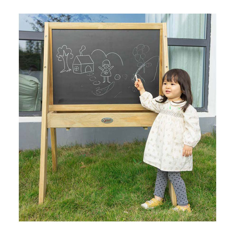 Classic World houten krijt- en schoolbord