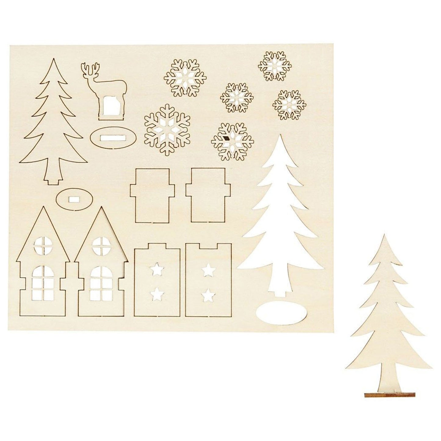 Creativ Company Maak en versier je kerst decoratie huis