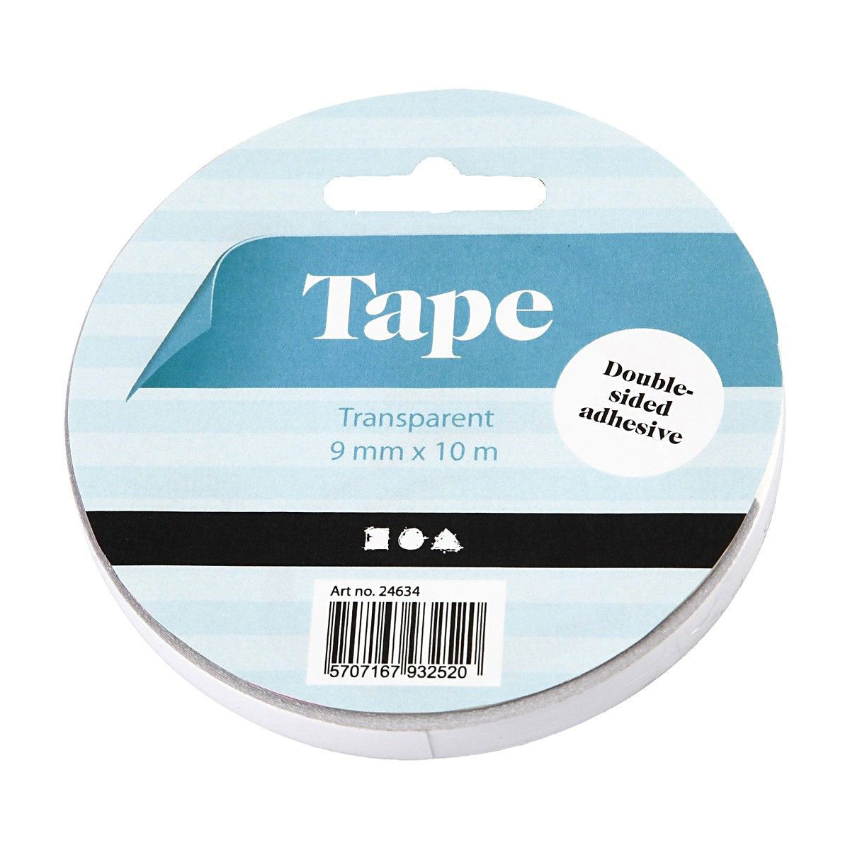 Creativ Company Dubbelzijdig klevend tape, 10mtr.