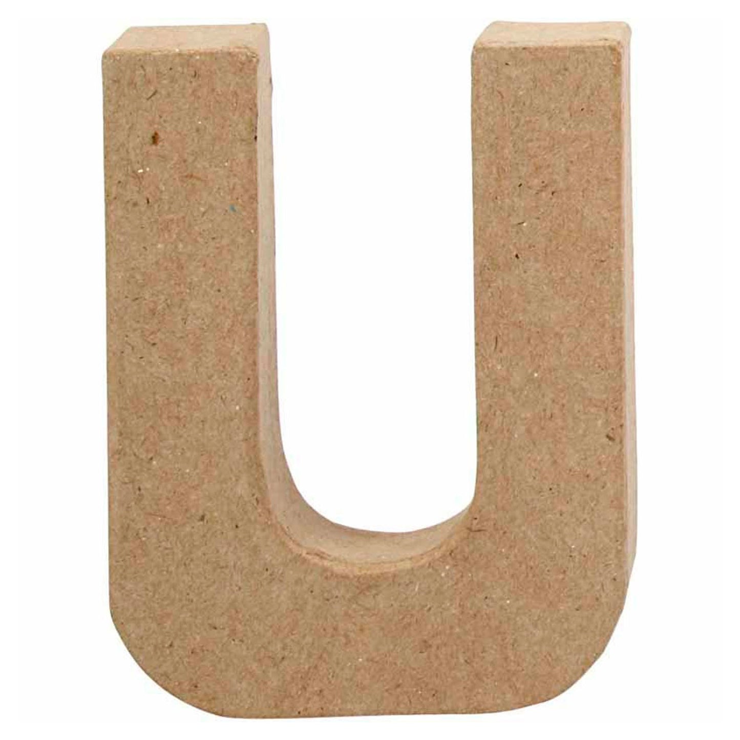 Creativ Company Letter papier-maché - u, 10cm